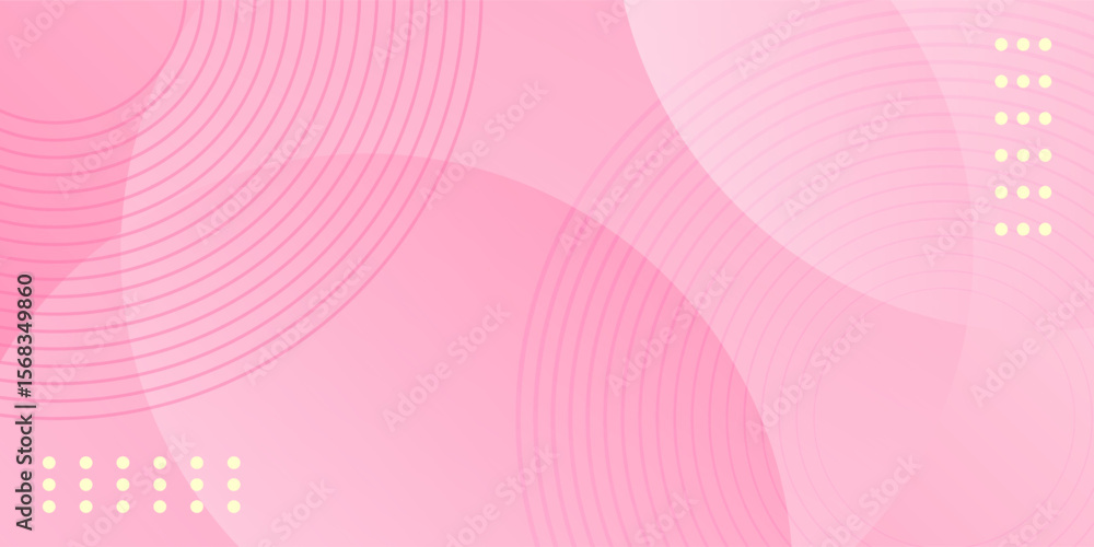Minimalist banner background pastel pink and white gradations. Circle effect style geometric, abstract background. Eps 10. Minimalist banner background pastel pink and white gradations. Circle effect style geometric, abstract background. Eps 10.