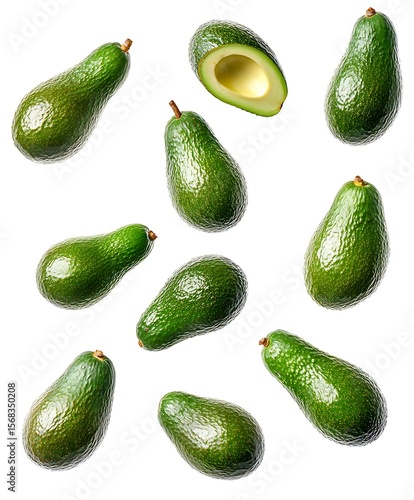 set of avocado