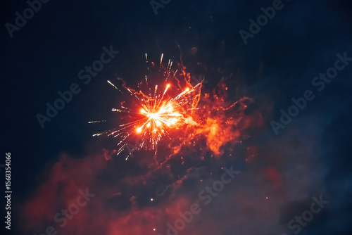 Wallpaper Mural Spectacular Fireworks Torontodigital.ca