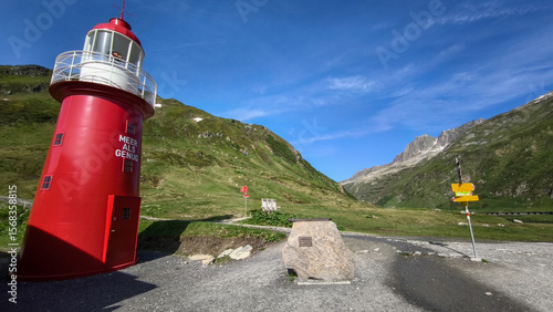 Oberalp Pass Summit, Switzerland