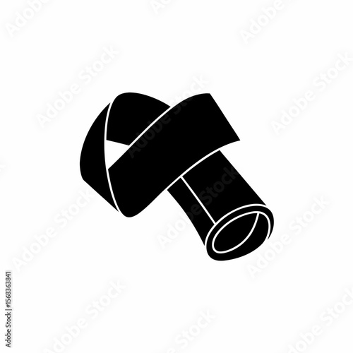 creative details resistance bands icon vector Illustration	