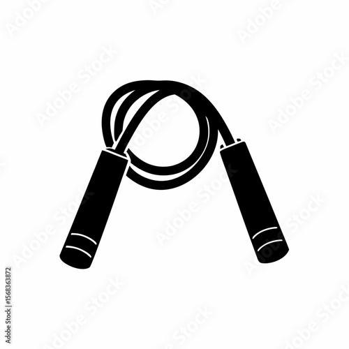 creative details resistance bands icon vector Illustration	