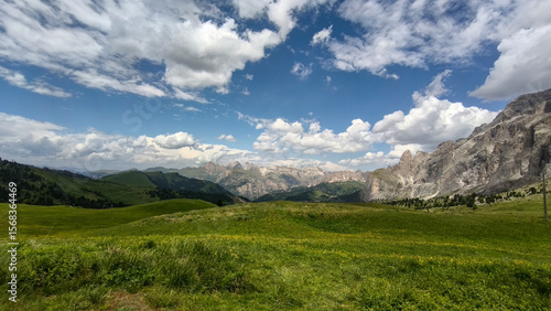 Dolomites Mountain Range in Italy