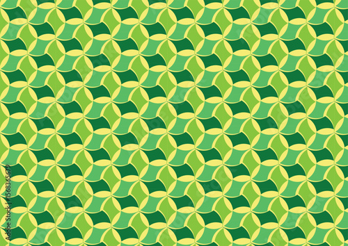 seamless pattern with geometric shapes