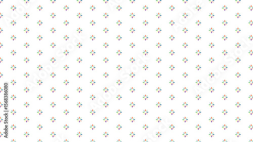 Abstract seamless geometric pattern with elegant oriental floral motifs, minimalist line designs, and softly scattered diamond shapes in a modern vector layout