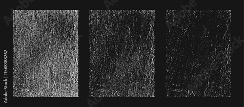 Grunge Texture Overlay with Scratched Dusty Surface for Distressed Noise Effect and Rough Dirty Background Design Elements Vector