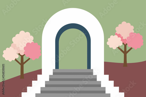 stairs to the sky