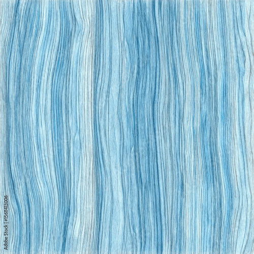 Pastel Blue Vertical Watercolor Seamless Pattern for Design Use