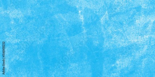 Modern blue powder style grunge textured abstract bright paper watercolor stain with hand paint background, texture for design distressed grunge smoky painted artistic watercolor cyan background.