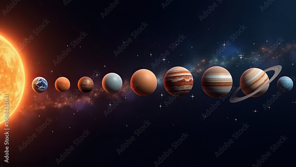 Fototapeta premium planet in space