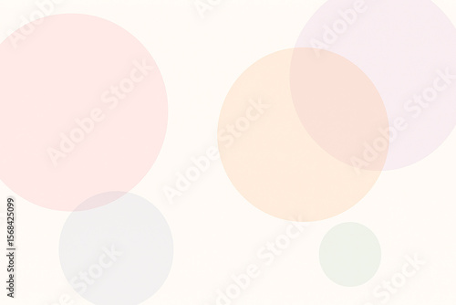 Pastel Circles Background abstract pink
