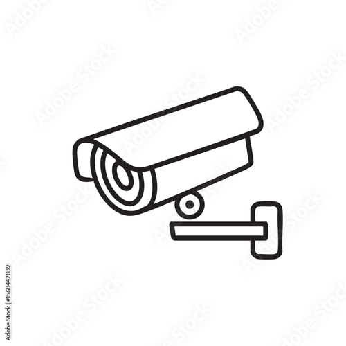 Security camera design for surveillance concepts and signage use