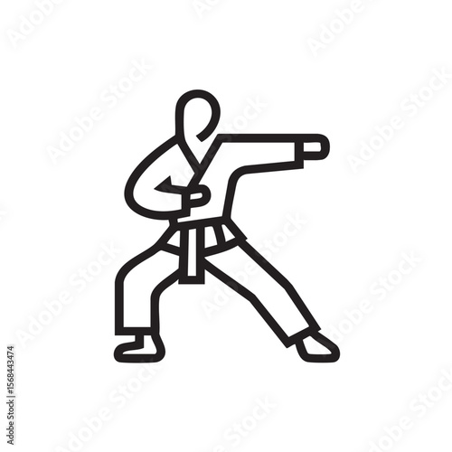 Martial arts practice in dynamic stance for fitness and self defense