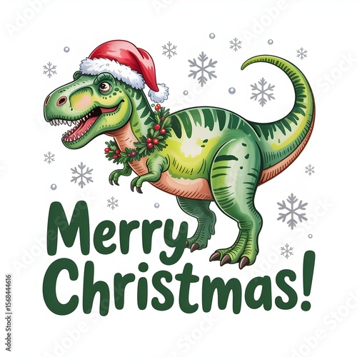 Merry Christmas greeting card  happy new year dragon