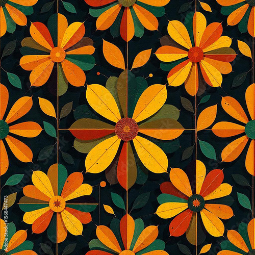 seamless floral background