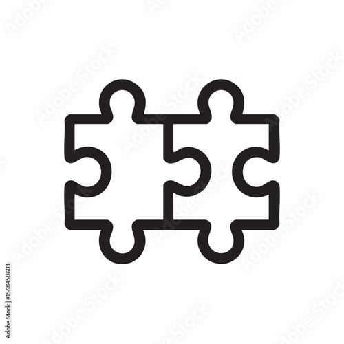 Puzzle pieces symbolizing connection and teamwork for collaboration