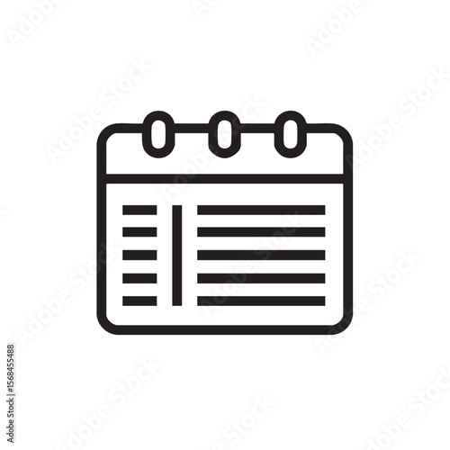 Daily planner with notes and reminders for effective time management
