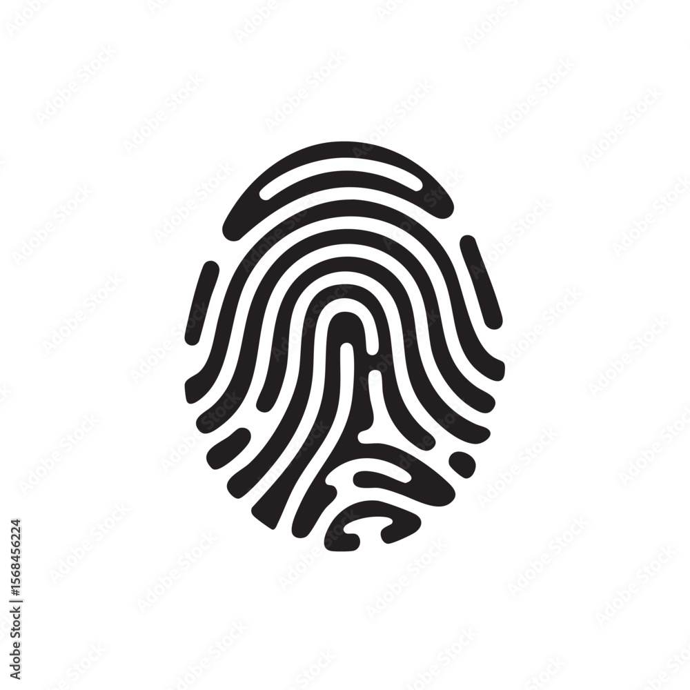 Unique fingerprint design for identity verification and security Unique fingerprint design for identity verification and security