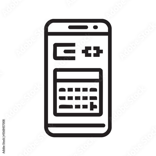 Understanding basic calculations with mobile app for simple math