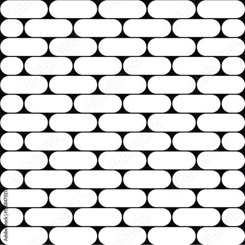 White Brickwork – Textured Brick Wall Pattern