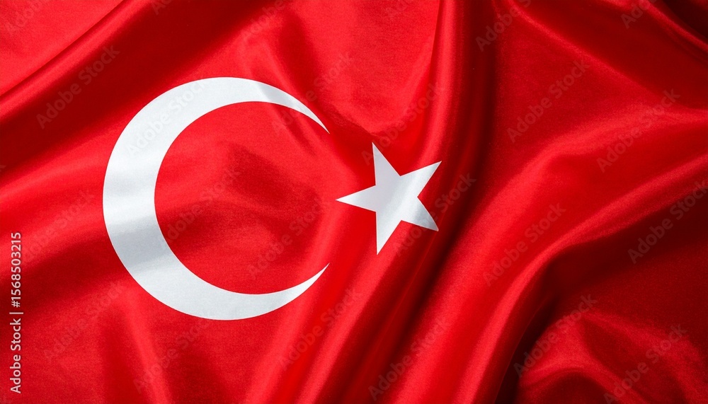 Obraz premium the national flag of Turkey