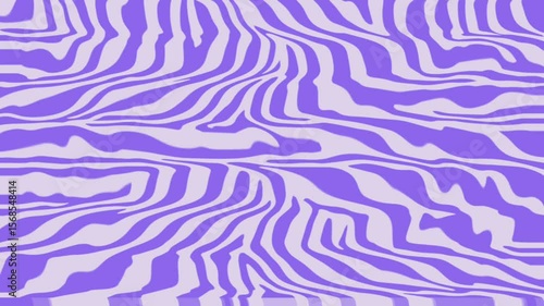 Abstract Seamless Pattern with Wavy Lines – Animated Movement Motion Graphics Background

