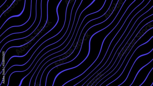 Abstract Background with Blue Lines – Motion Graphics Animation Vector Design

