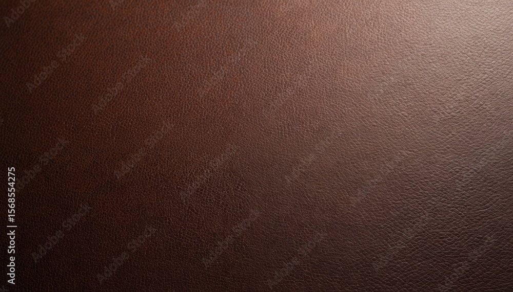 Fototapeta premium Luxurious dark brown full grain leather texture, premium quality, elegant natural material. Detailed, rich, timeless classic look suitable for fashion, upholstery, accessories.