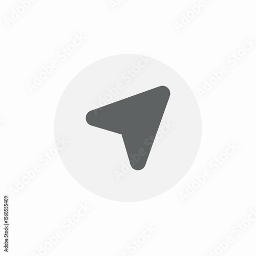 gps detect icon sign vector