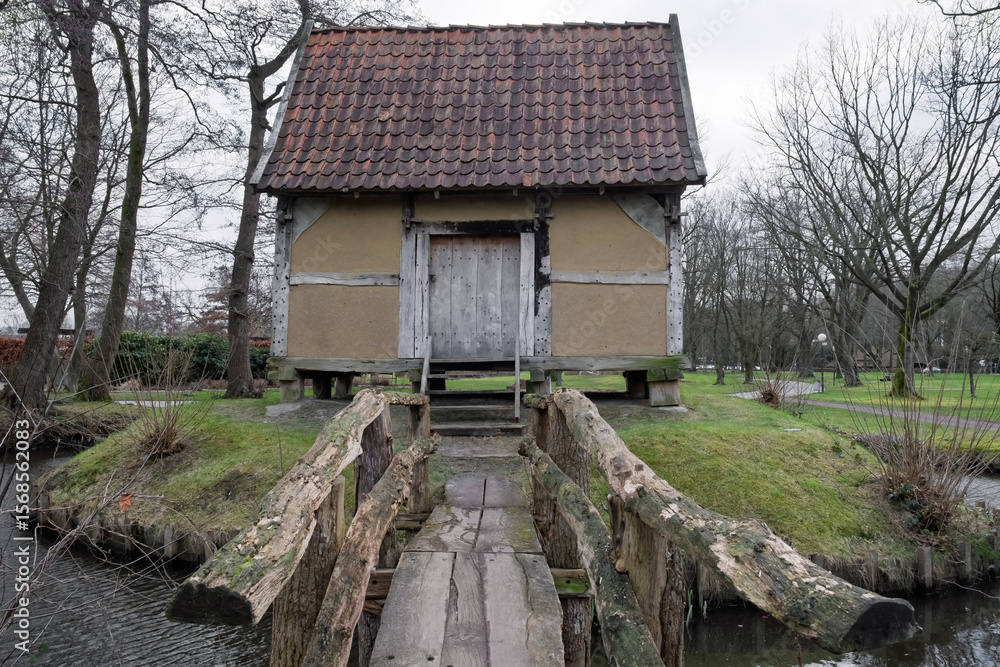 Lehmhaus, Freilichtmuseum, Bad Zwischenahn Lehmhaus, Freilichtmuseum, Bad Zwischenahn
