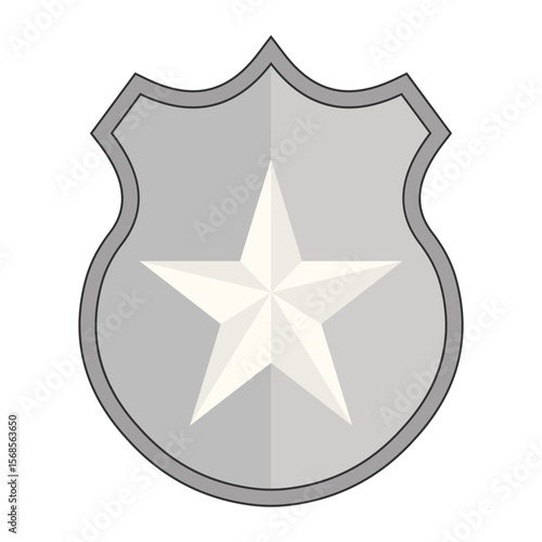 Law and justice vector isolated on white background, justice scales and wooden judge's gavel, law, justice, court, legislation vector concept