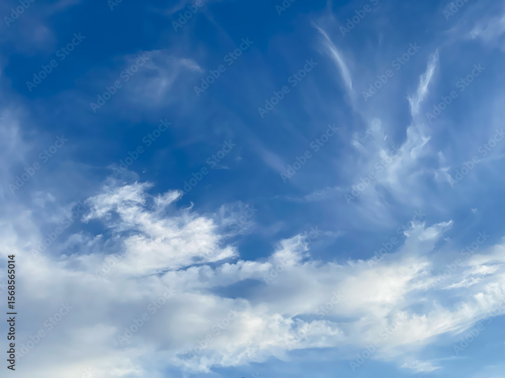 Big blue sky with clouds Big blue sky with clouds