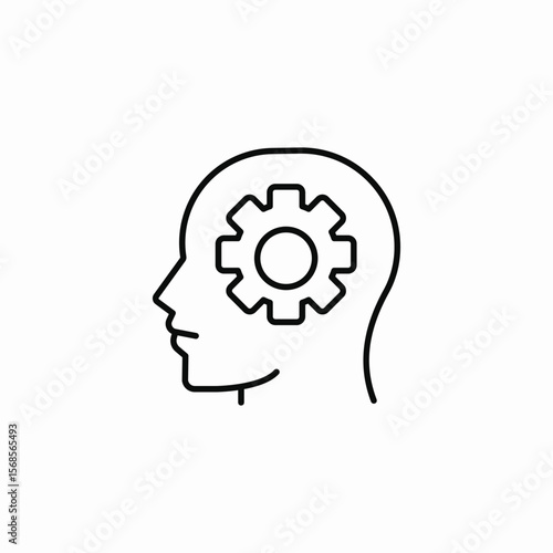 psycholog science icon sign vector