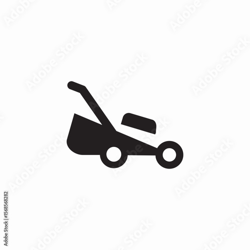 grass cut icon sign vector