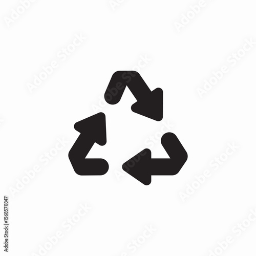 recycle bin icon sign vector