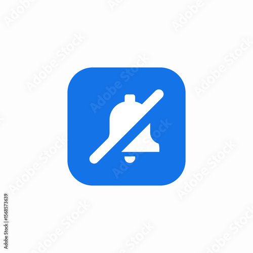 silent sound notifications icon sign vector