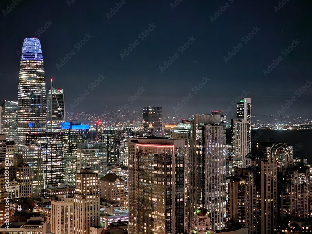 Naklejka premium Scenes from San Francisco