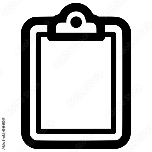 Clipboard icon suitable for task management and organization