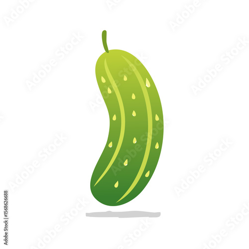 Pickle Isolated on a Transparent Background 