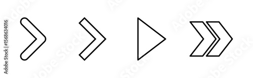 Arrow icon set. Arrow symbol. Arrow sign for your web design.