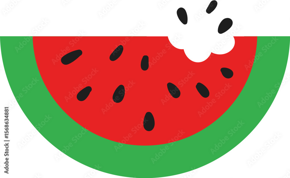 Obraz premium 여름 과일 수박