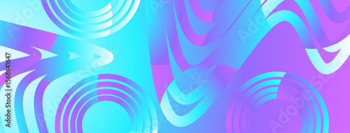 Abstract background with wavy lines. 