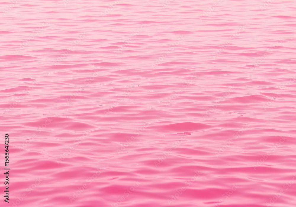 Obraz premium Pink Water Surface Texture Abstract Waves, Gentle Ripples, Artistic, Calm, Background, Ocean, Sea.