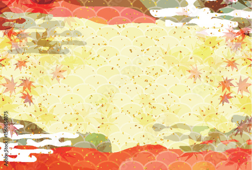 紅葉　もみじ　秋　背景	