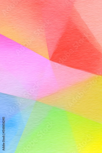 Abstract geometric pattern of soft pastel colors.