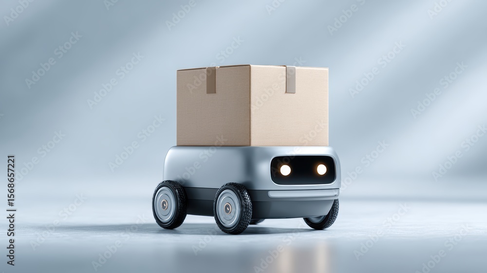 Delivery Robot: Autonomous Shipping Solution - technology business Delivery Robot: Autonomous Shipping Solution - technology business