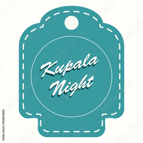Kupala Night information tag