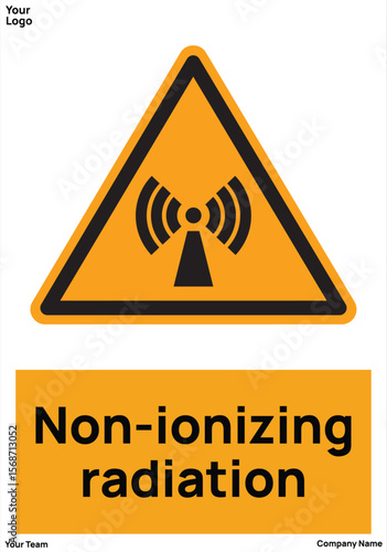 sign Non-ionizing radiation