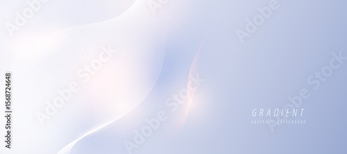Smooth and soft abstract design with white-blue pastel tones and light blur effects. Suitable for modern branding, skincare, and health products.