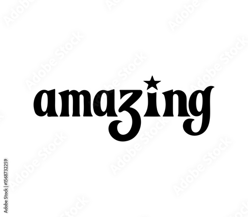 Amazing Typography Design Text